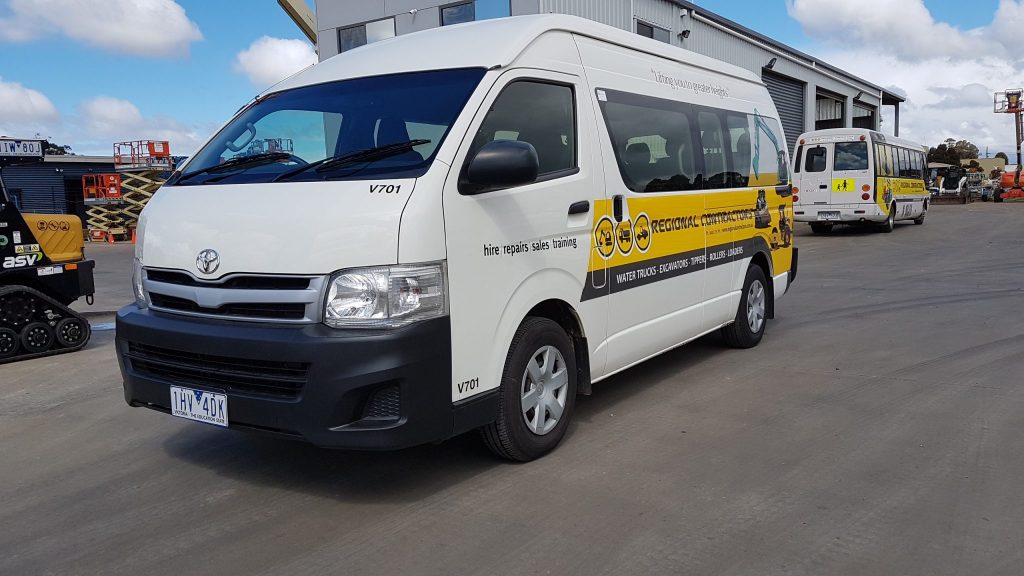 Regional Bus Fleet Regional Contractors Equipment Hire Ballarat