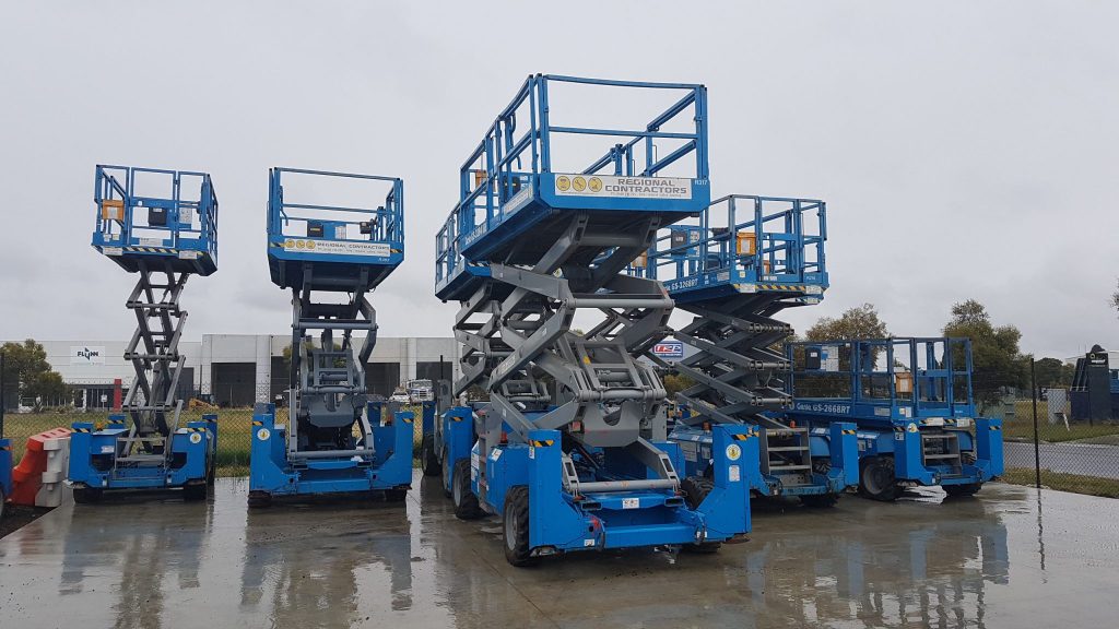 SCISSOR LIFTS Regional Contractors Ballarat Scissor Lifts and Booms